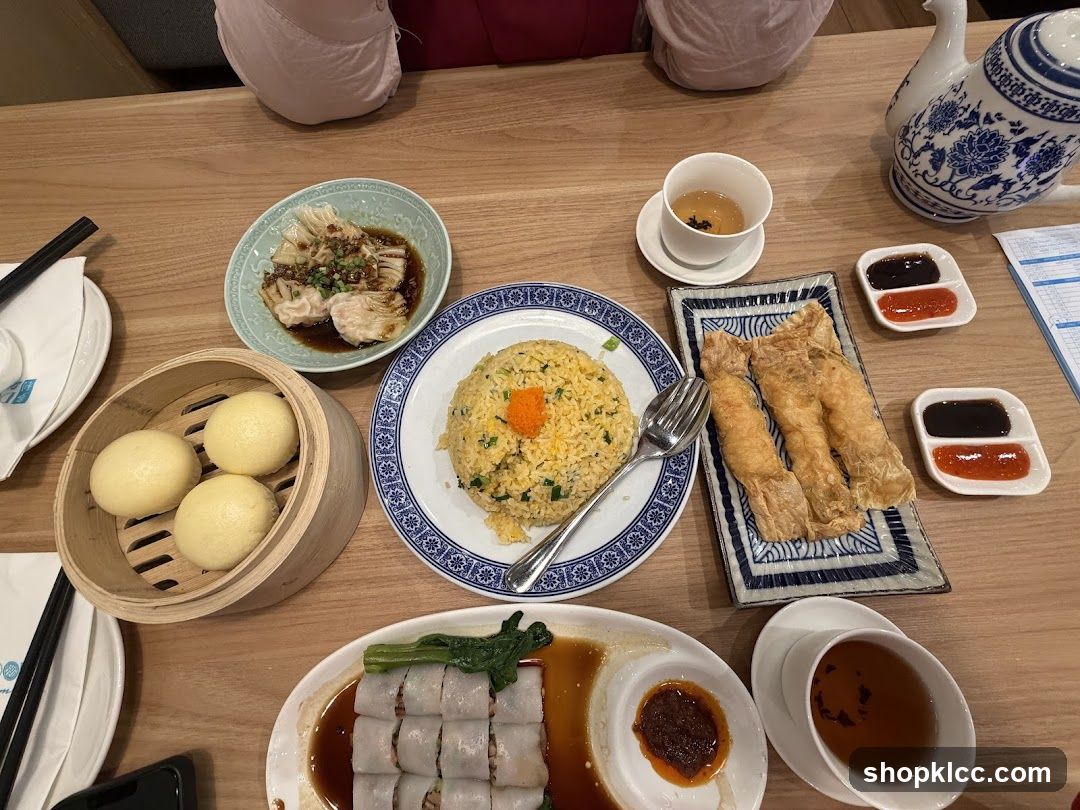 Chinese Food Spread