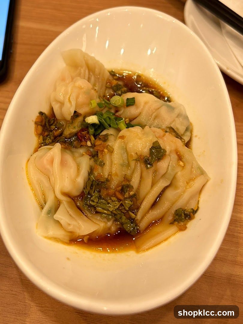 Spicy Wontons