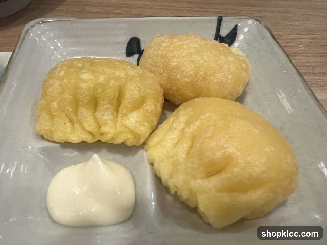 Fried Dumplings with Dip
