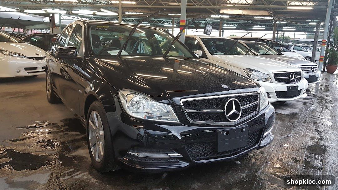 Mercedes-Benz Cars in a Showroom