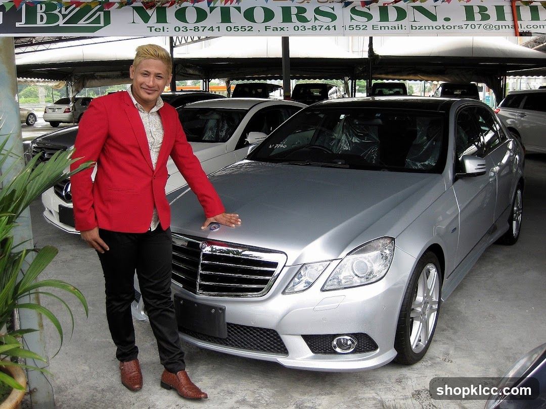 Car Sales Display with Staff