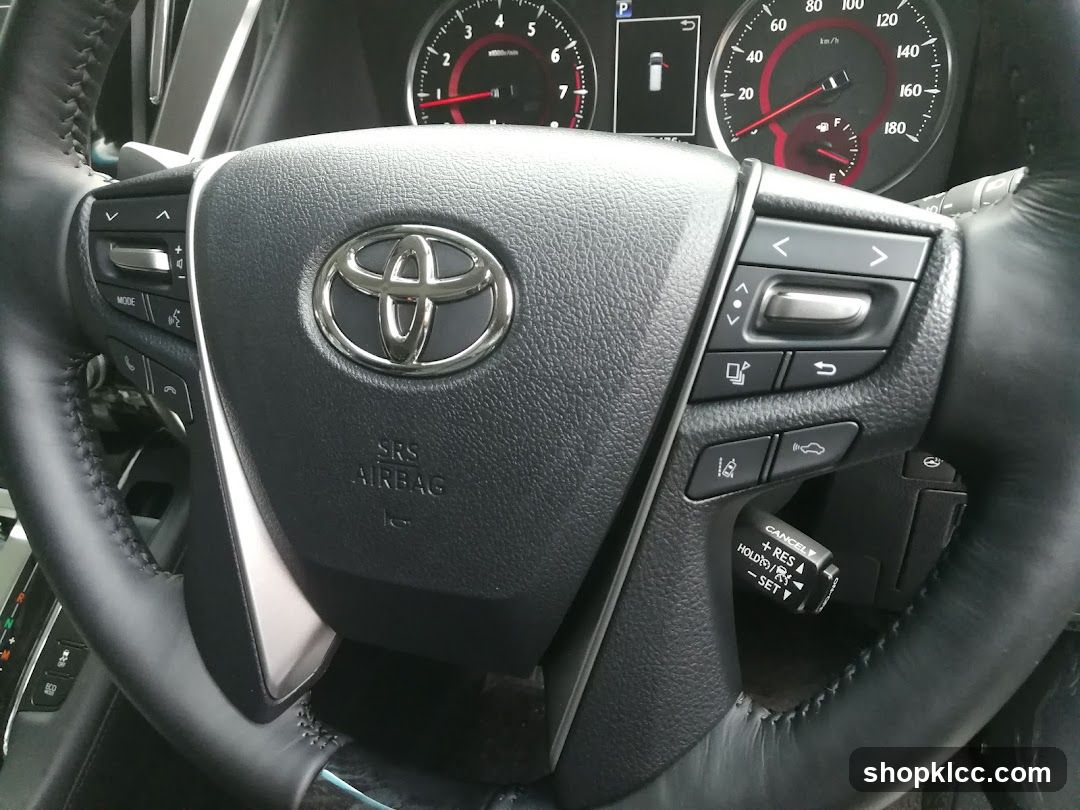 Toyota Steering Wheel Interior