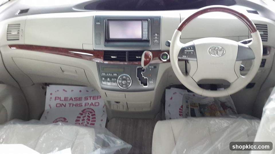 Car Interior Dashboard View