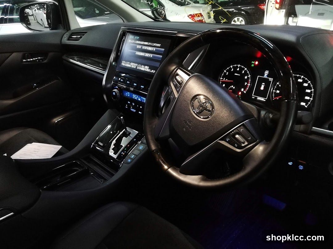 Toyota Interior Dashboard View
