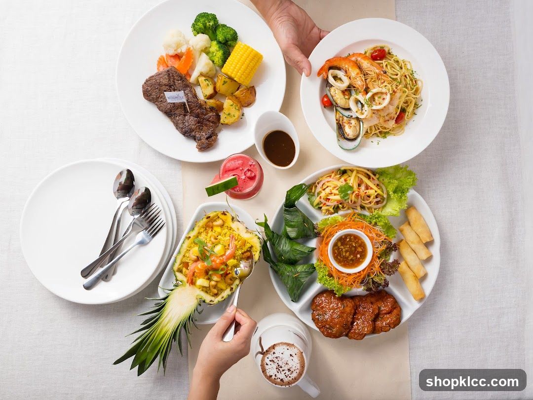 Assortment of Dishes