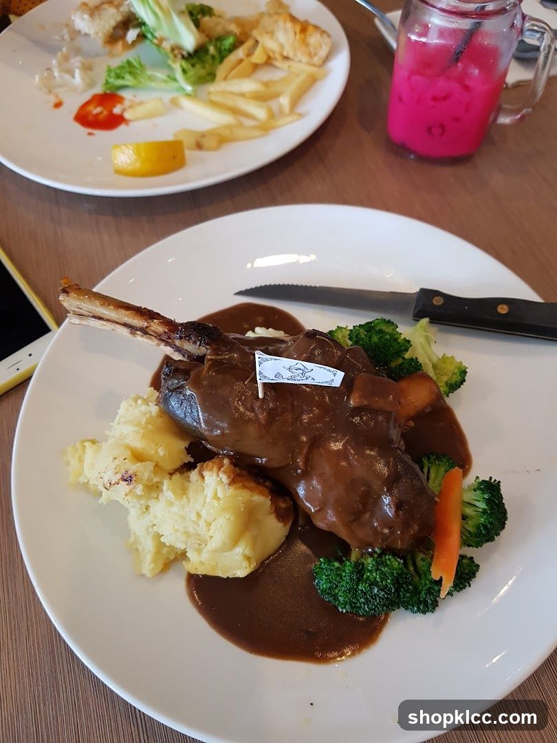 Lamb Shank Dinner