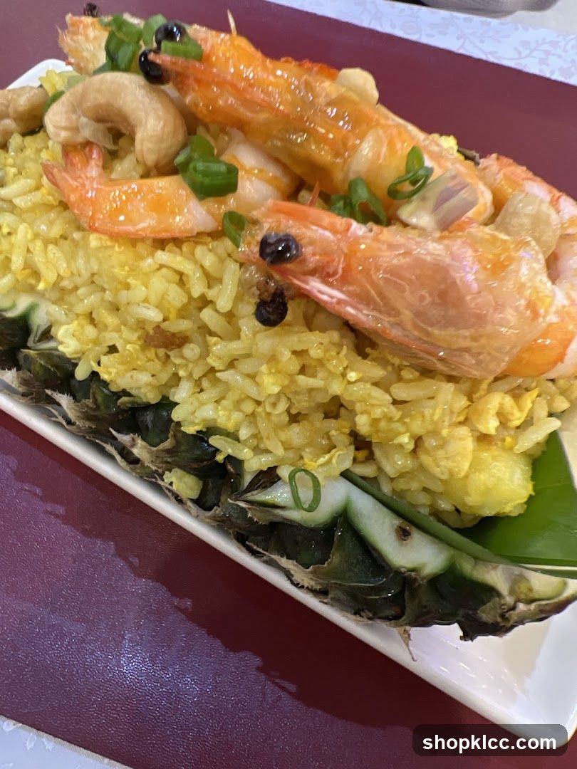 Pineapple Fried Rice with Shrimp