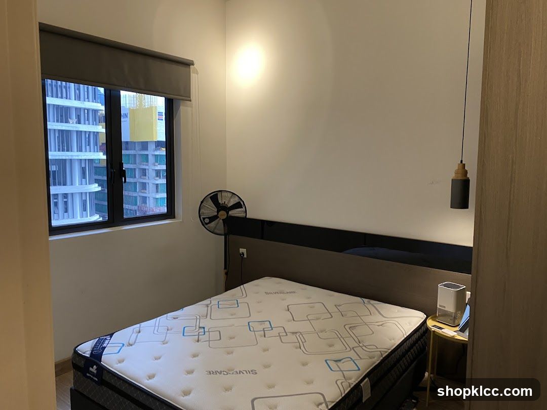 Bedroom Interior with Window View