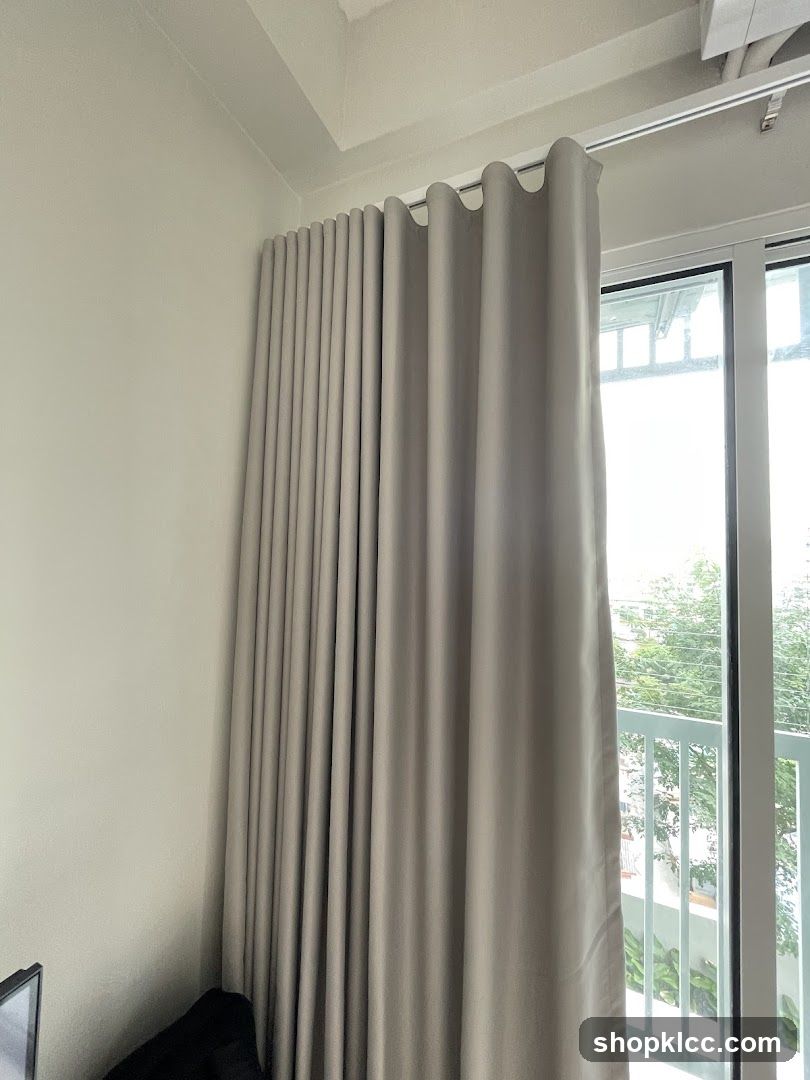 Interior Room with Curtains