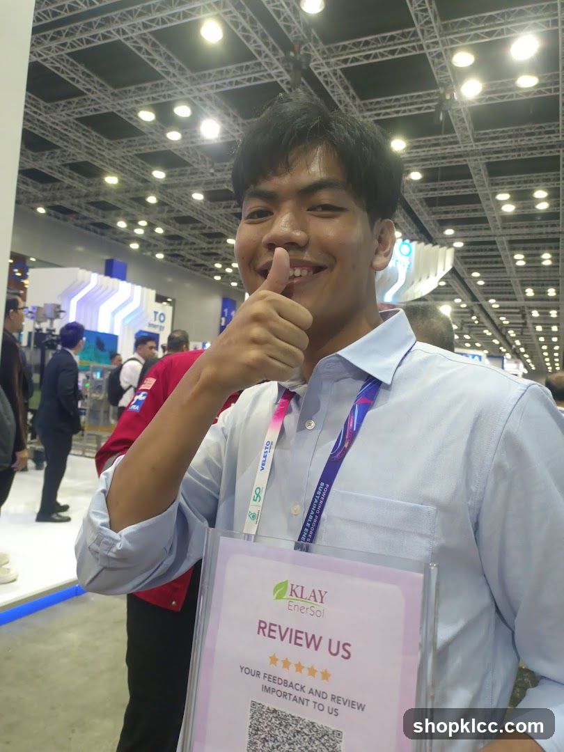 Exhibition Booth Review Sign