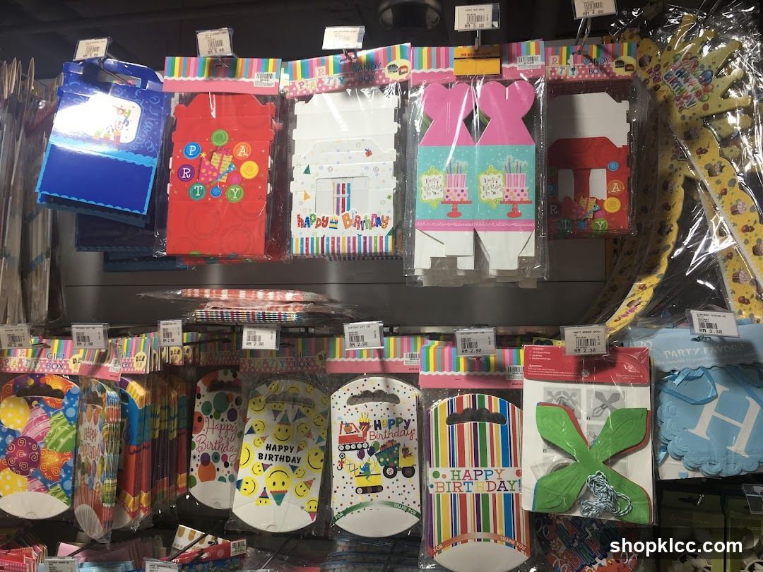 Party Supplies Display