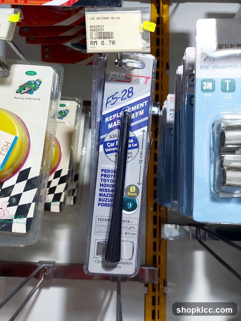 Car Accessories Shelf