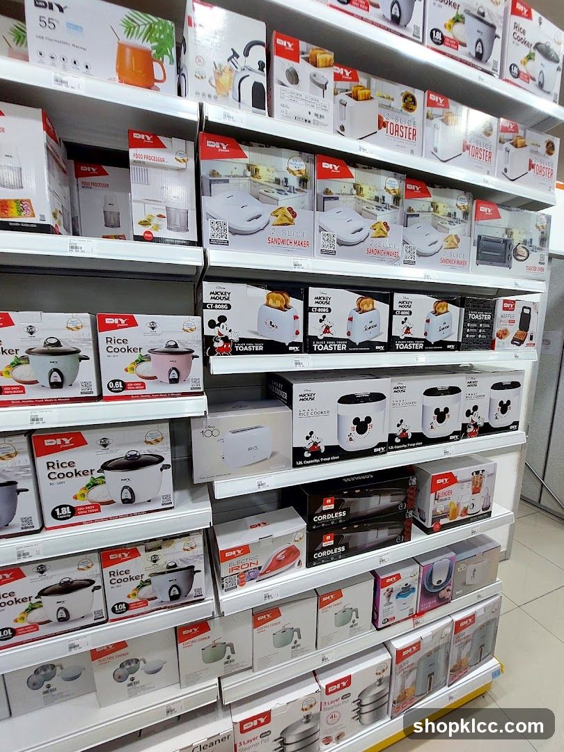 DIY Kitchen Appliances Display