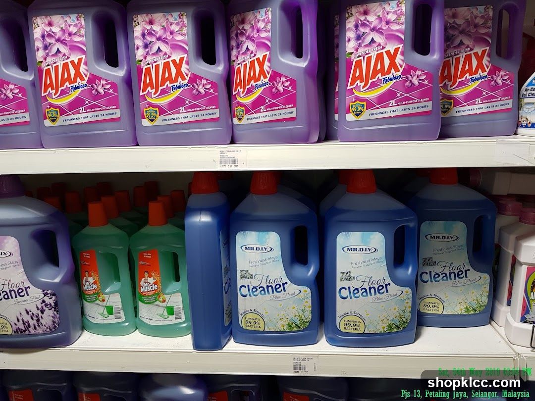 Cleaning Products Display