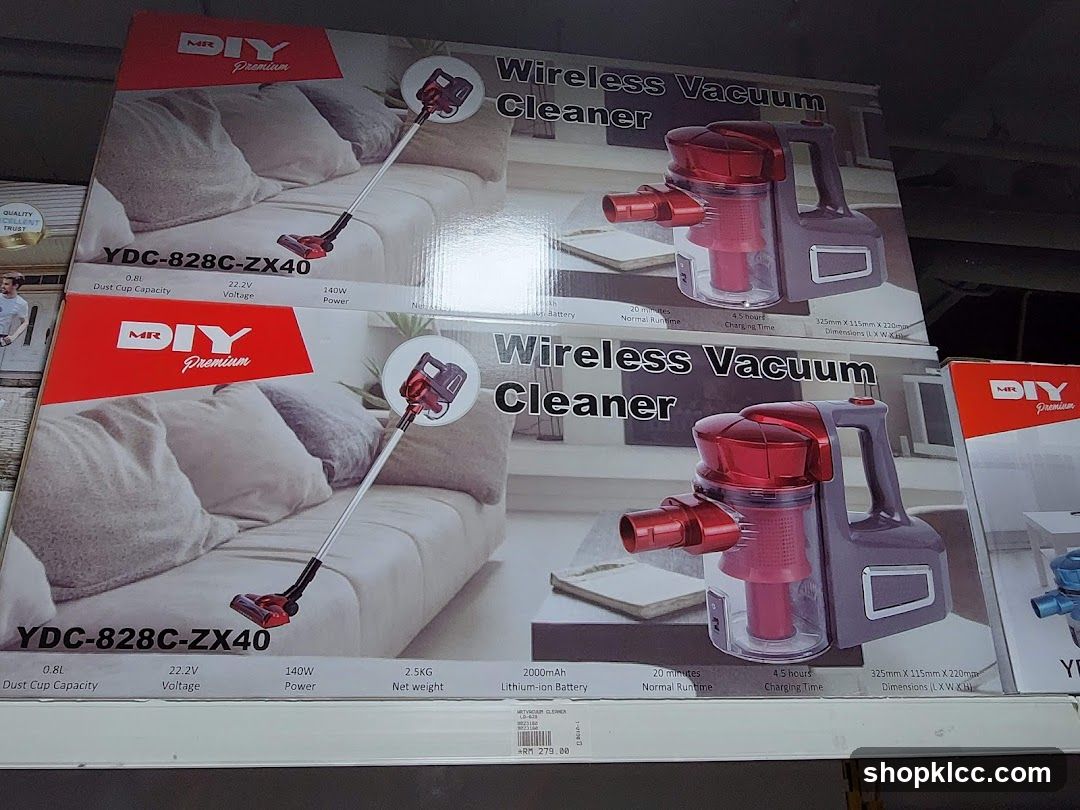 DIY Wireless Vacuum Cleaner Display