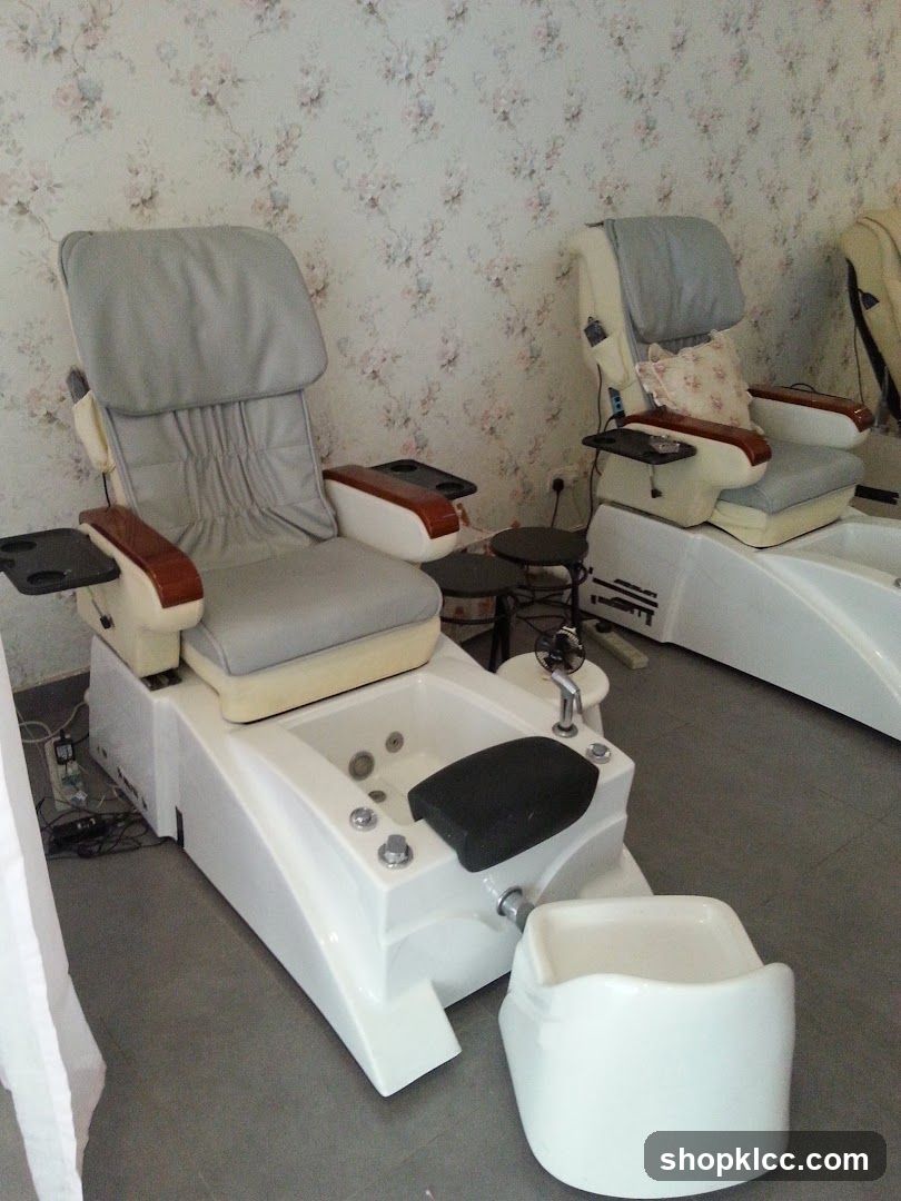 Spa Pedicure Chairs Interior