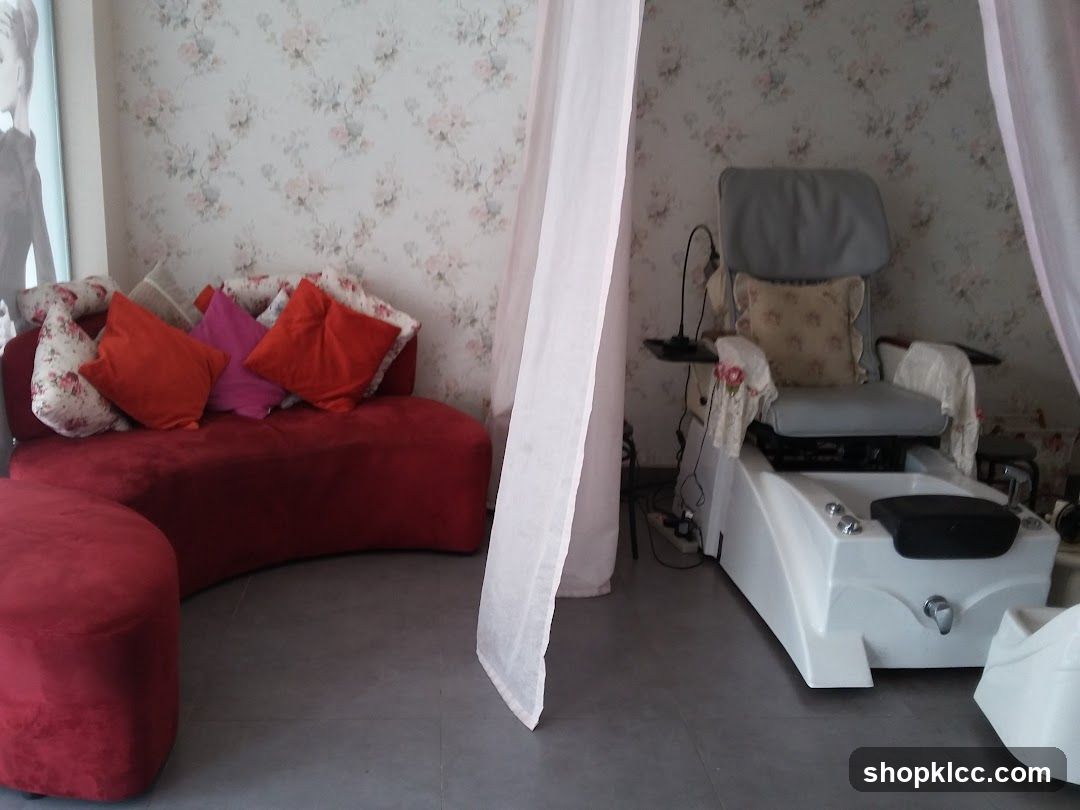 Interior of a spa or beauty salon