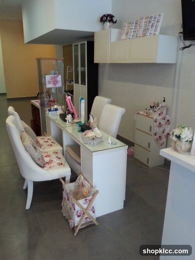 Nail Salon Interior