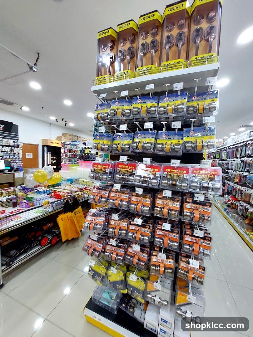 Hardware Store Interior Display