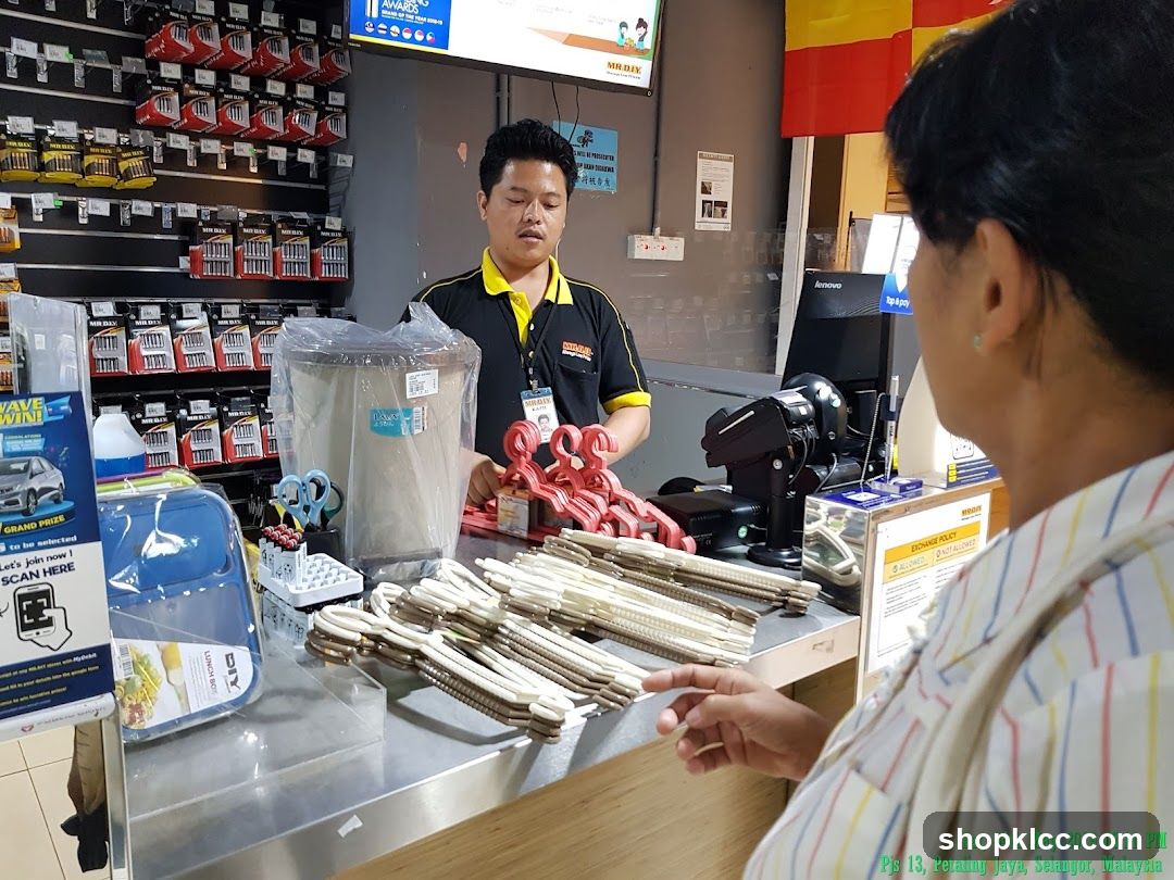 Store Interior with Staff and Products