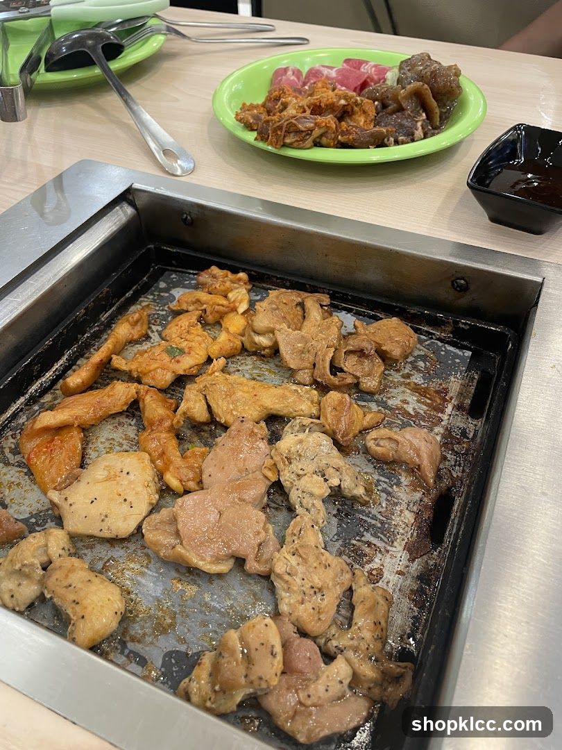 Grilling Meat