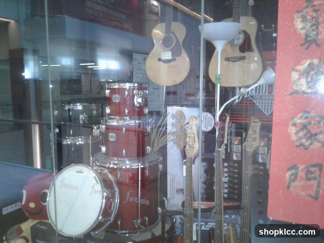Musical Instruments Display