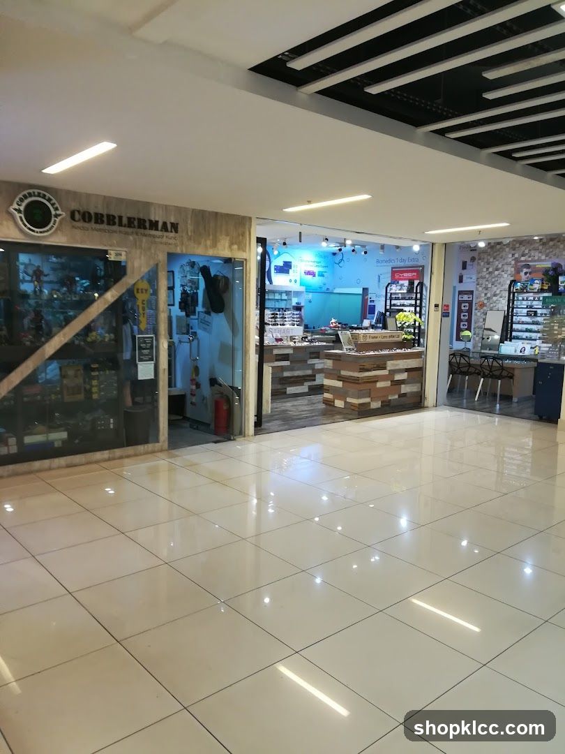 Shopping Mall Interior View