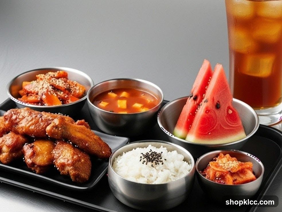 Korean Fried Chicken Meal