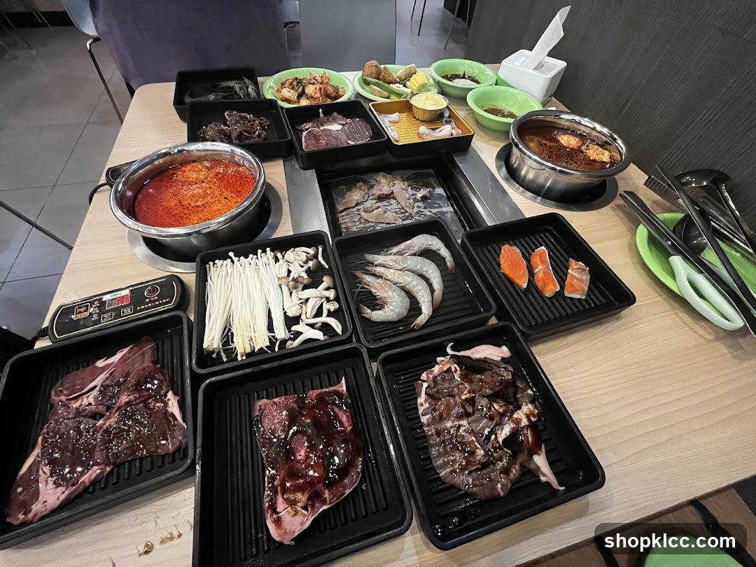 Hot Pot and Grill Ingredients
