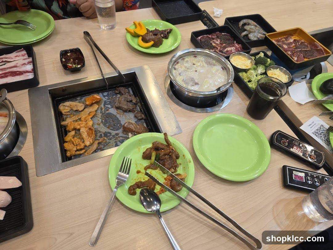Grill and Hot Pot Meal