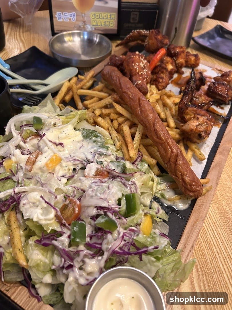 Fried Chicken and Fries Platter