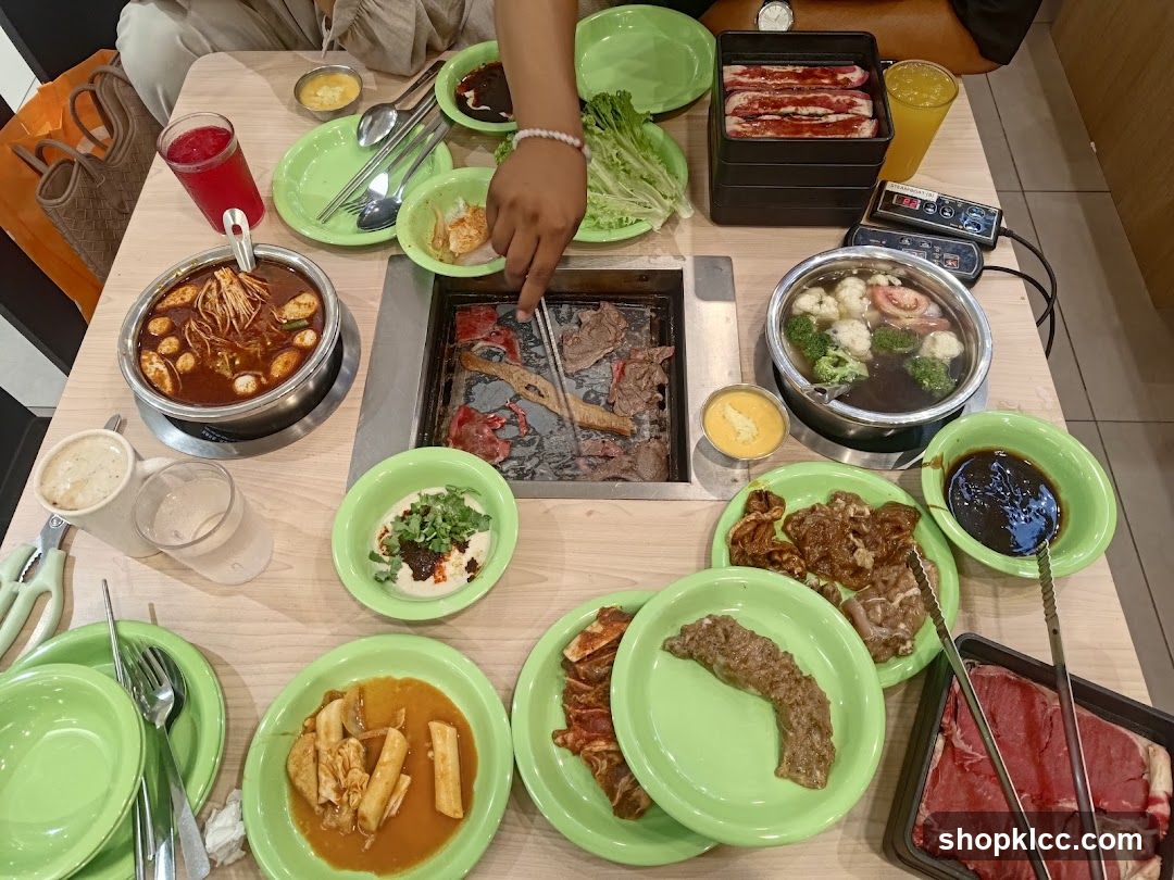 Hot Pot and Grill Meal