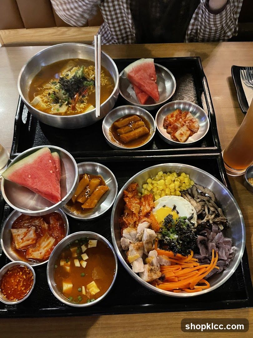 Korean Food Platter