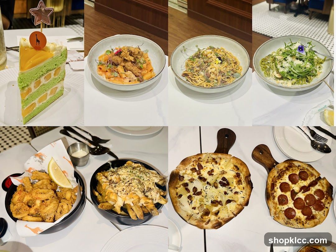 Assortment of Food Dishes