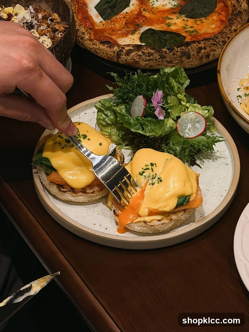 Eggs Benedict with Salmon