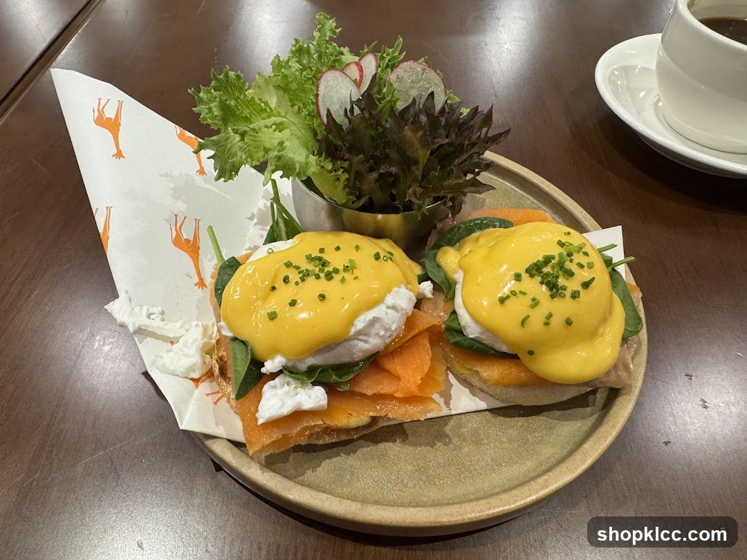 Eggs Benedict with Smoked Salmon