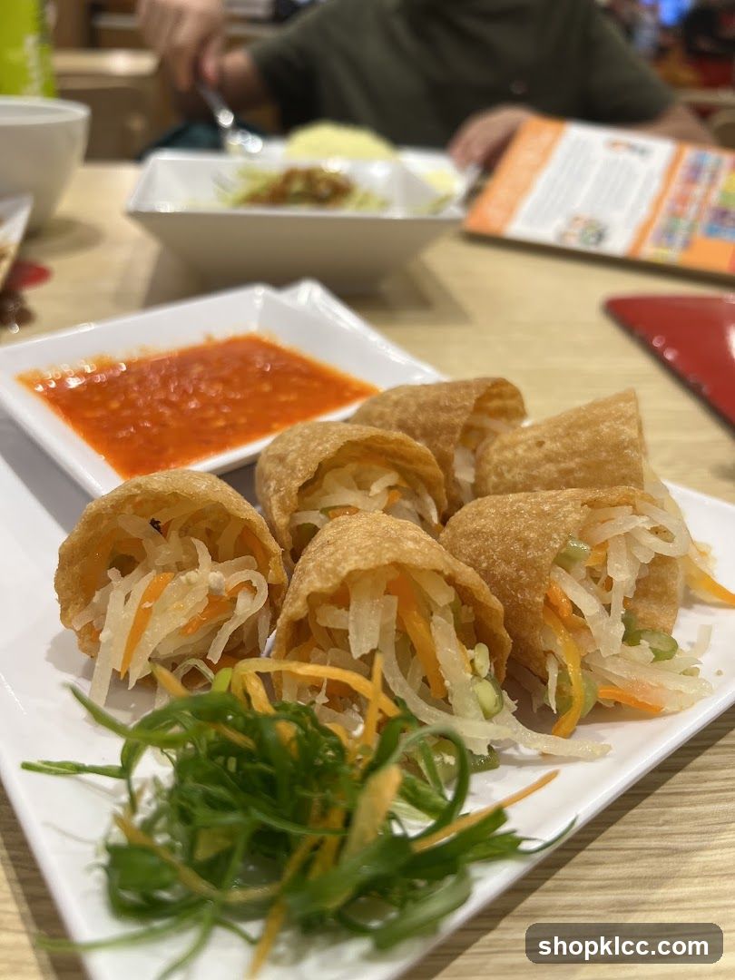 Spring Rolls with Dipping Sauce