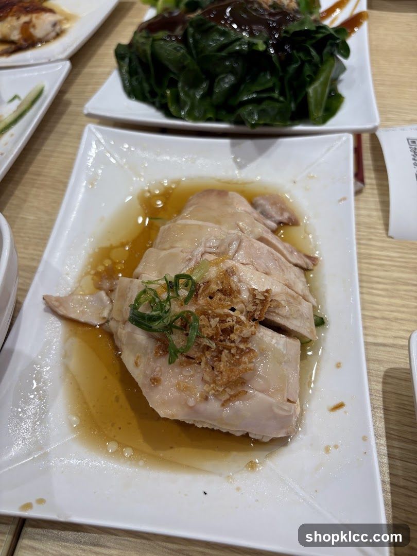 Hainanese Chicken Dish