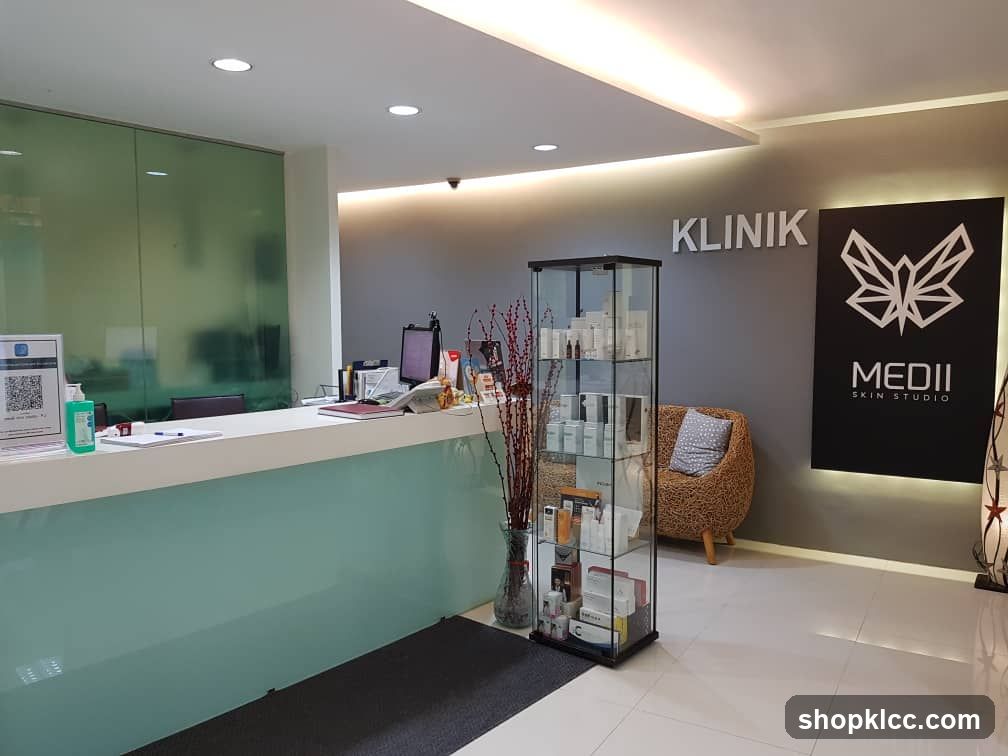 Medii Skin Studio Reception Area