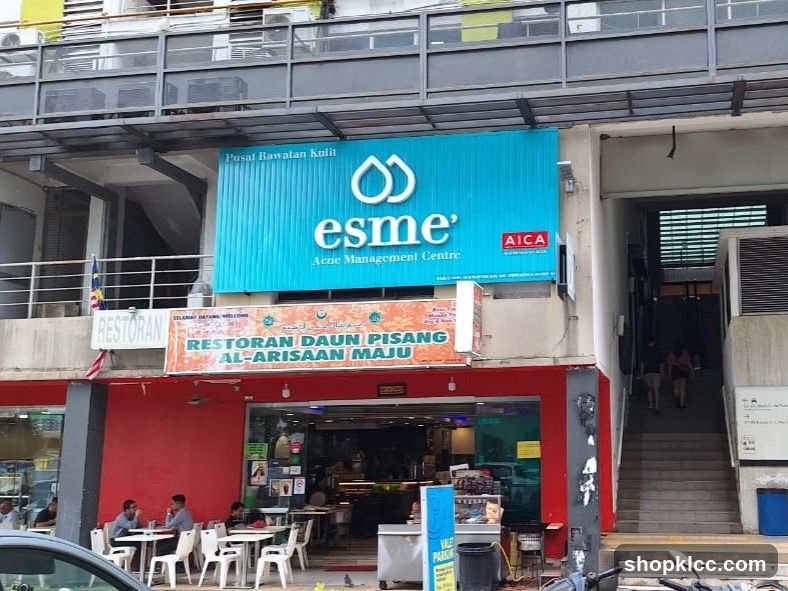 Esme Acne Management Centre and Restoran Daun Pisang Al-Arisaan Maju