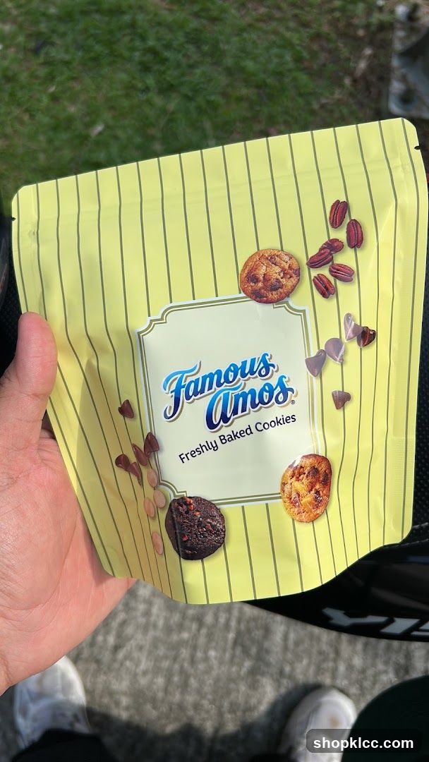 Famous Amos Cookies Packaging