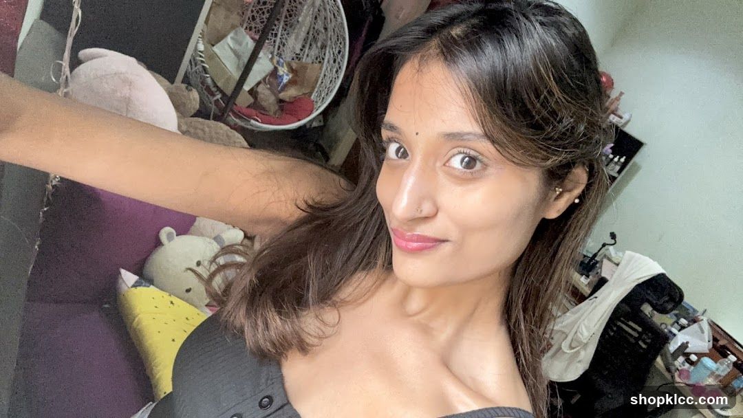 Woman posing for a selfie