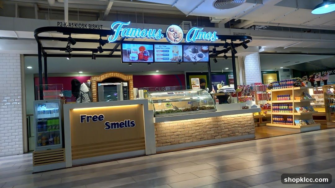 Famous Amos Kiosk