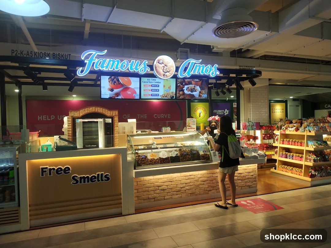 Famous Amos Kiosk
