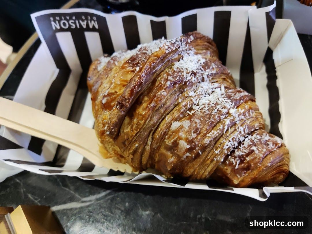 Croissant with Coconut