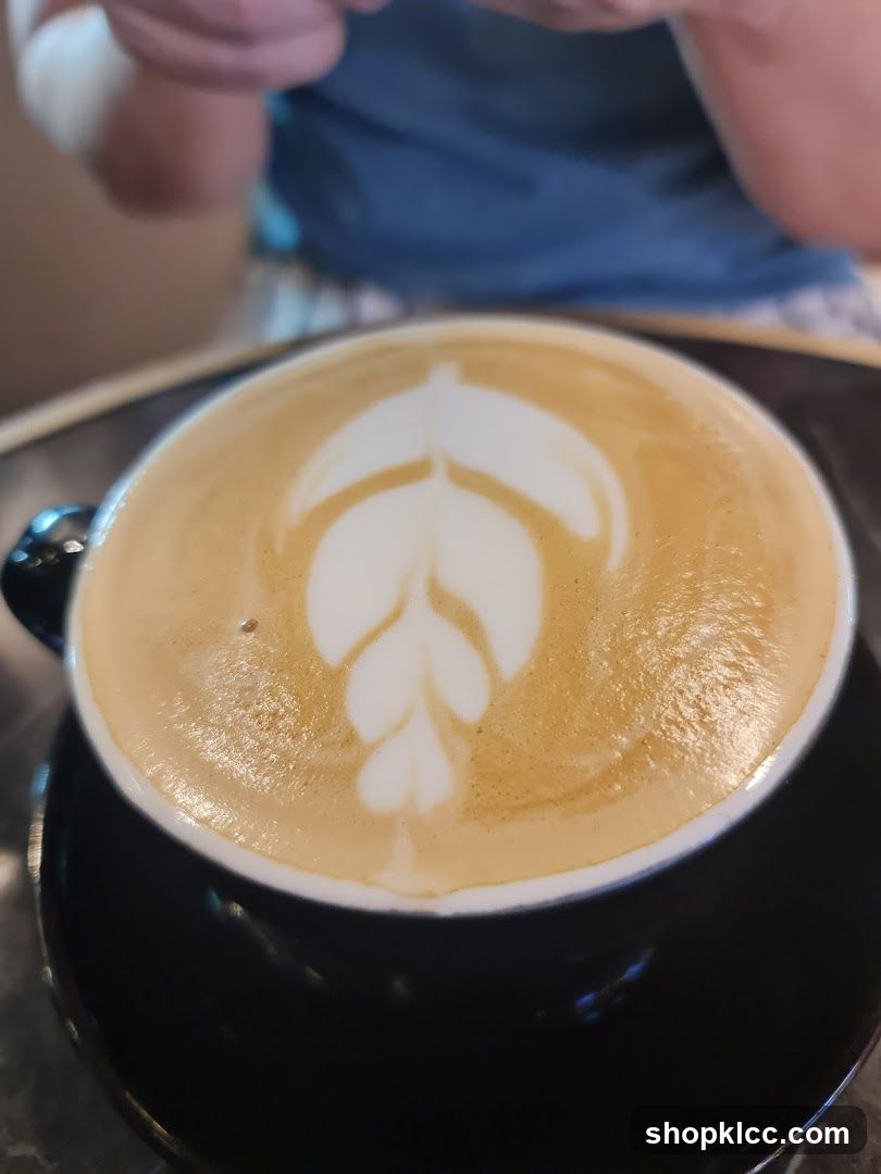 Latte Art Coffee Cup