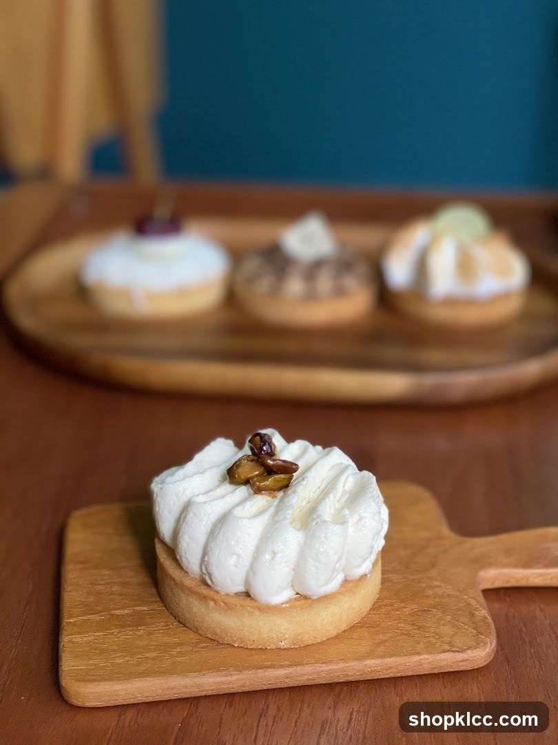 Pastries on Wooden Boards