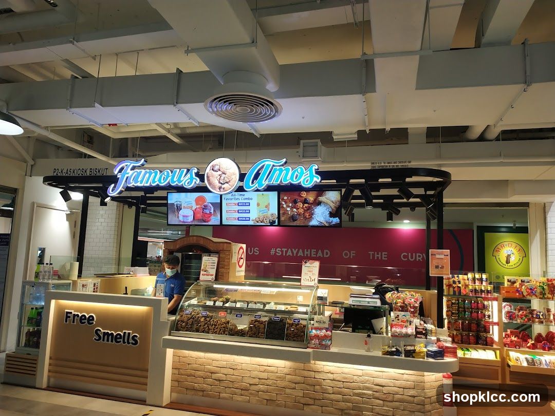 Famous Amos Kiosk