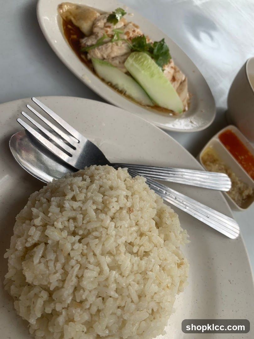 Hainanese Chicken Rice