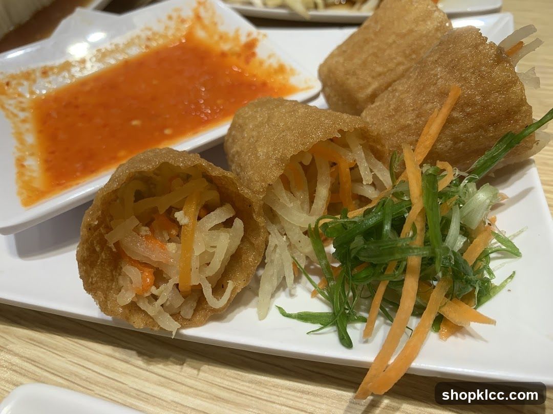 Fried Tofu Puffs with Dipping Sauce